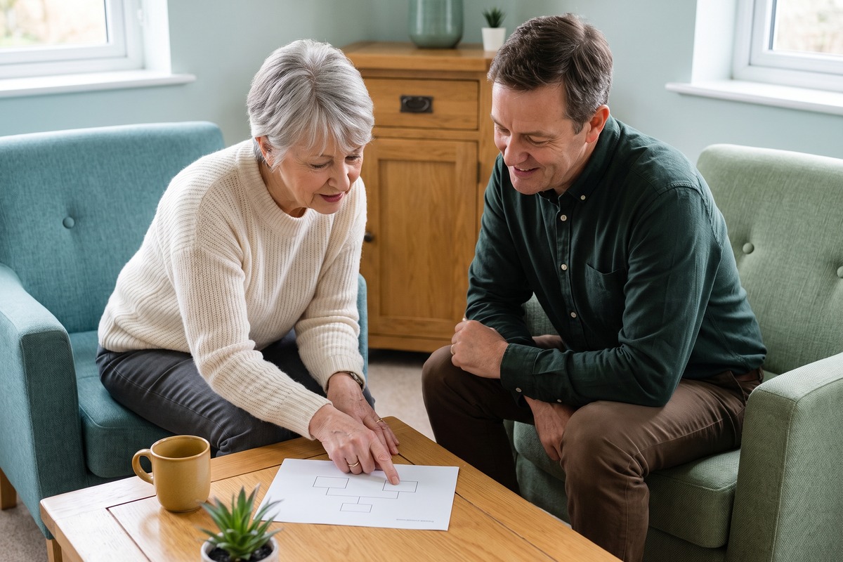 A calm adult psychological assessment conversation